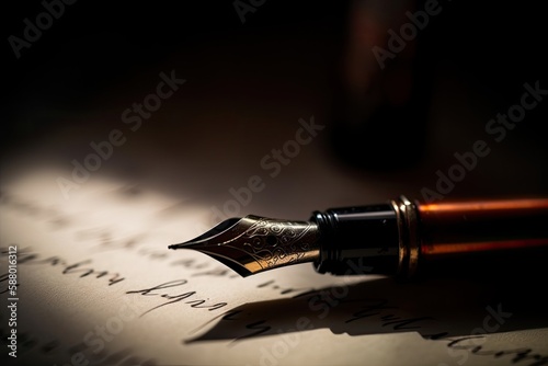 Teacher's day background with copy space for text. Generative Ai.