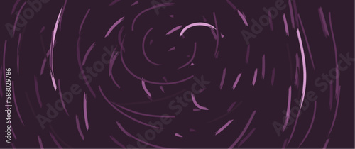 Abstract swirl or spiral brush with starry night style look-alike, abstract vector design. Good for background, banner, print, book cover, art.