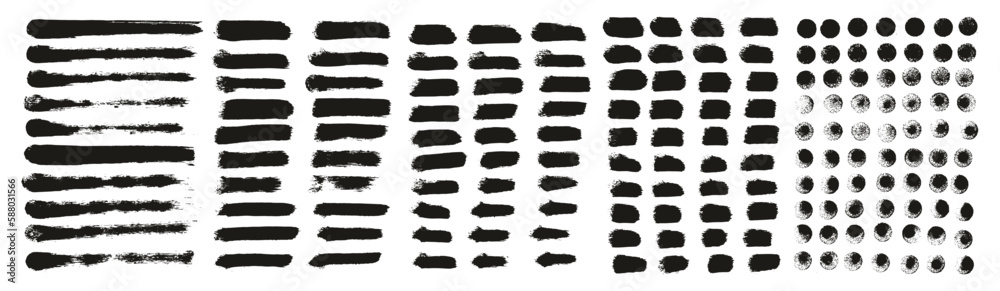 Round Sponge Thin Artist Brush Straight Lines High Detail Abstract Vector Background MEGA Set Round Sponge Thin Artist Brush Straight Lines High Detail Abstract Vector Background MEGA Set