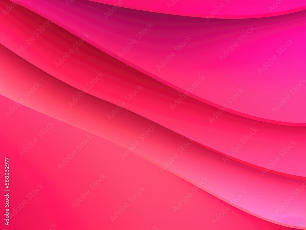 Pink wave and line abstract background. Generative AI Pink wave and line abstract background. Generative AI