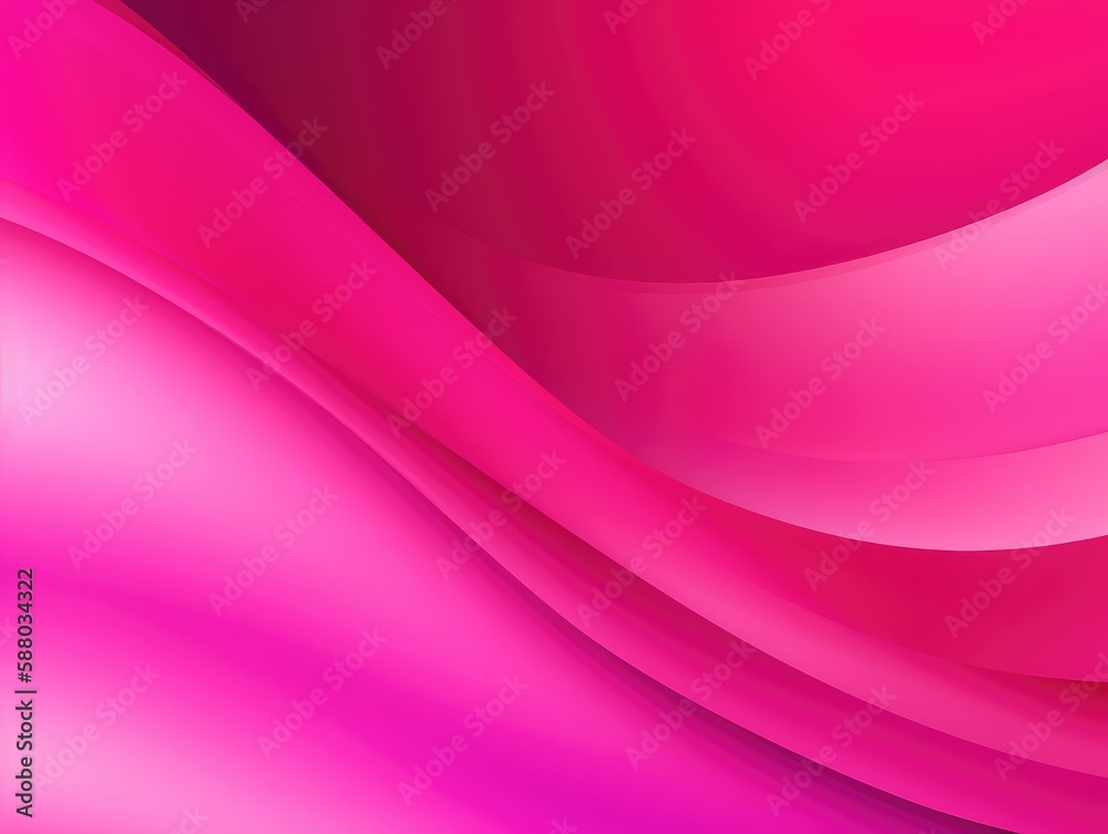 Pink wave and line abstract background. Generative AI Pink wave and line abstract background. Generative AI