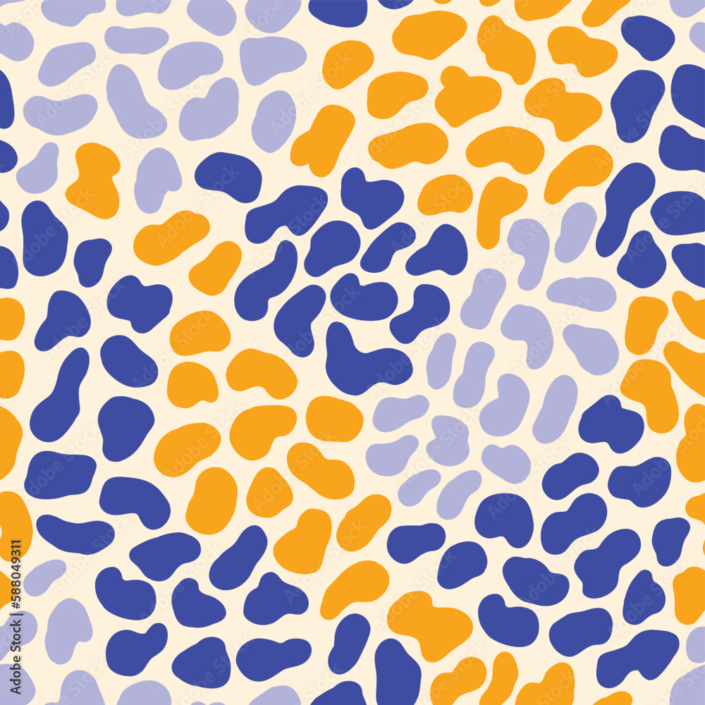 Fototapeta premium Spring floral seamless pattern background