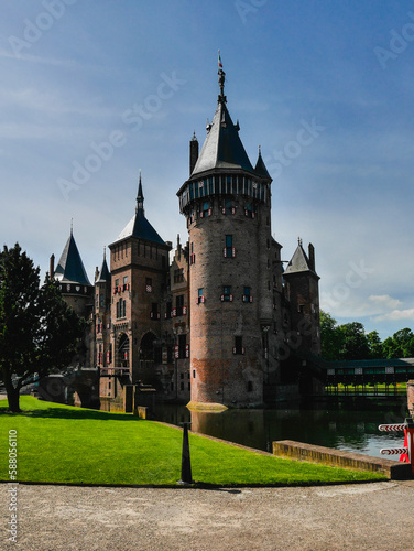 Castle de Haar in the province of Utrecht, Netherlands