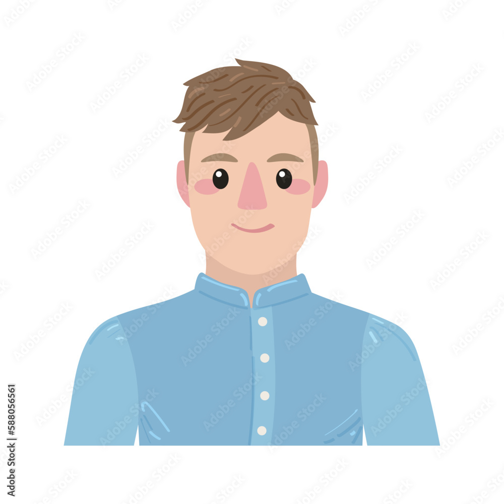 Adorable little boy on white background Adorable little boy on white background