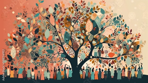 Illustration that captures the spirit of global unity and collaboration.
Greated using generative AI.