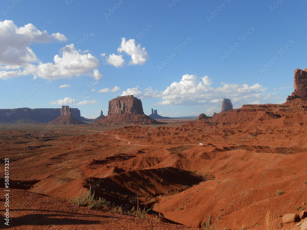 Naklejka premium Monument valley