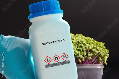  Chemicals used for controlling rodents. photo