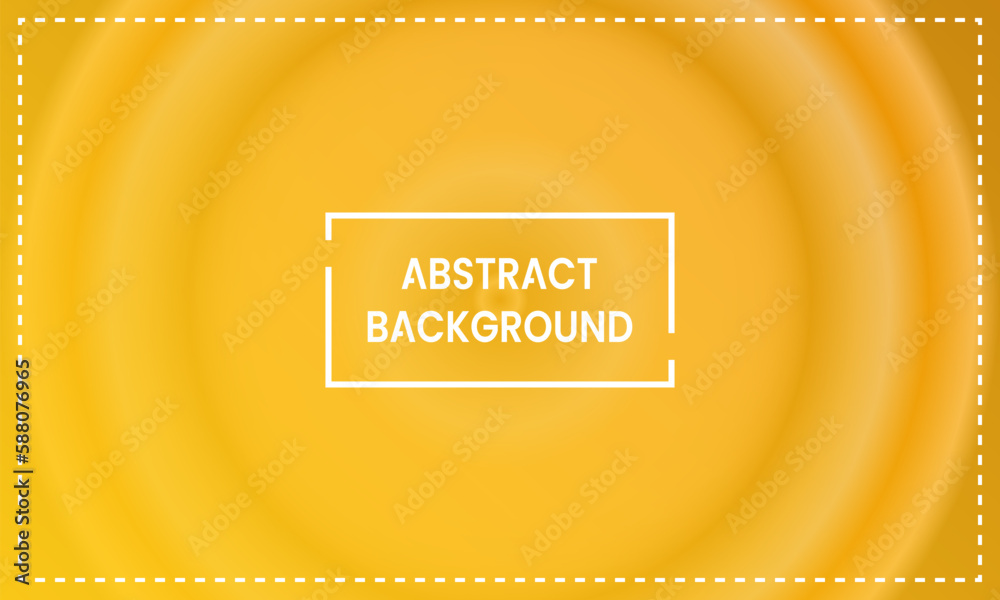 Obraz premium orange and yellow circle radial abstract background. simple, shiny, modern and colorful concept. used for landing page, background, backdrop, wallpaper, banner, copy space or cover