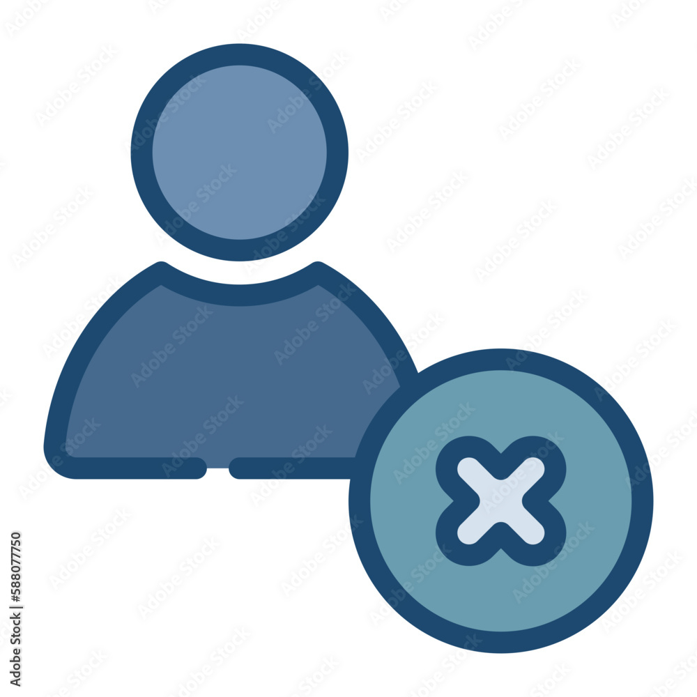 block warning account user personal icon filled outline block warning account user personal icon filled outline