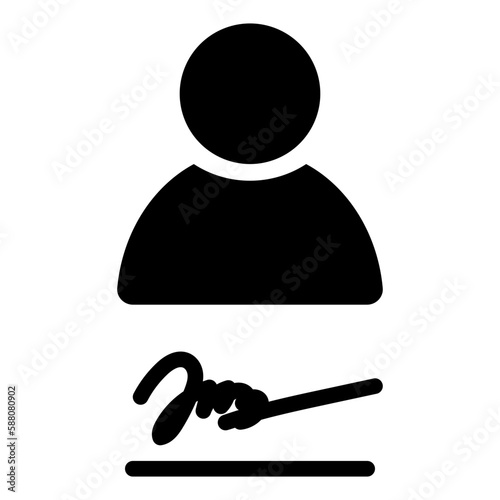 sign signature user personal icon solid glyph