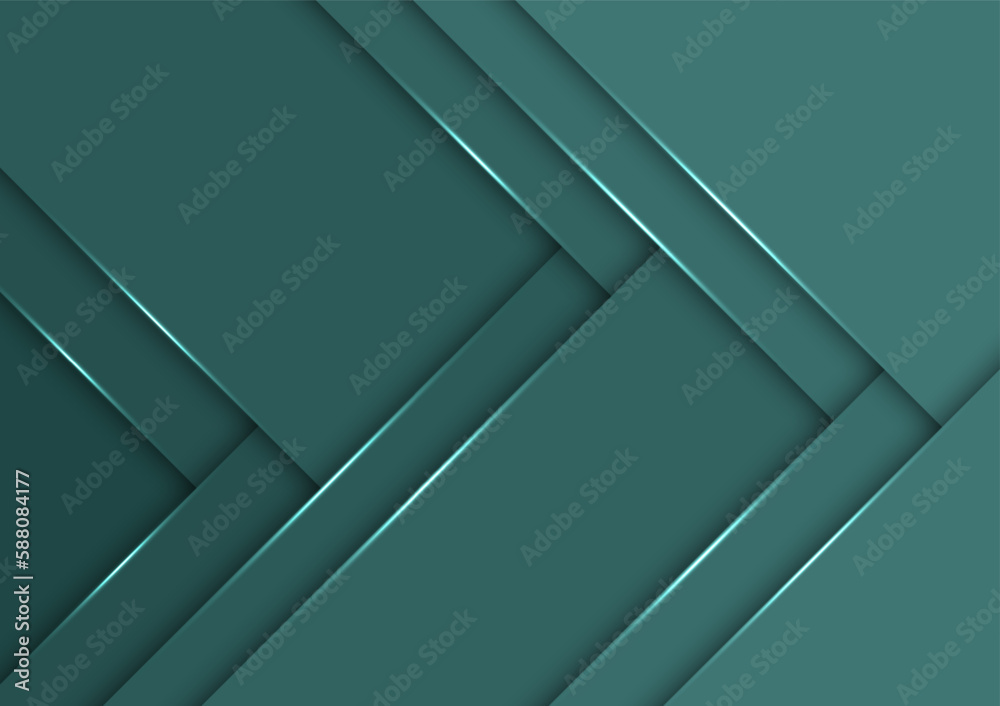 Abstract presentation green line modern style banner background Abstract presentation green line modern style banner background