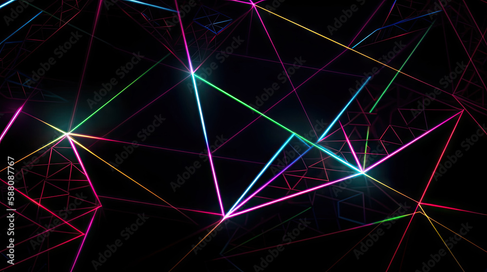 Abstract Lights, Generative AI Abstract Lights, Generative AI