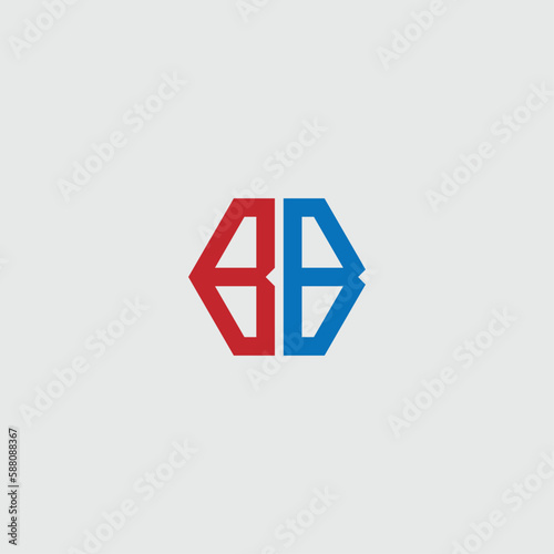 BB  letter logo design. BB creative initials monogram letter logo. BB business and real estate logo vector template.