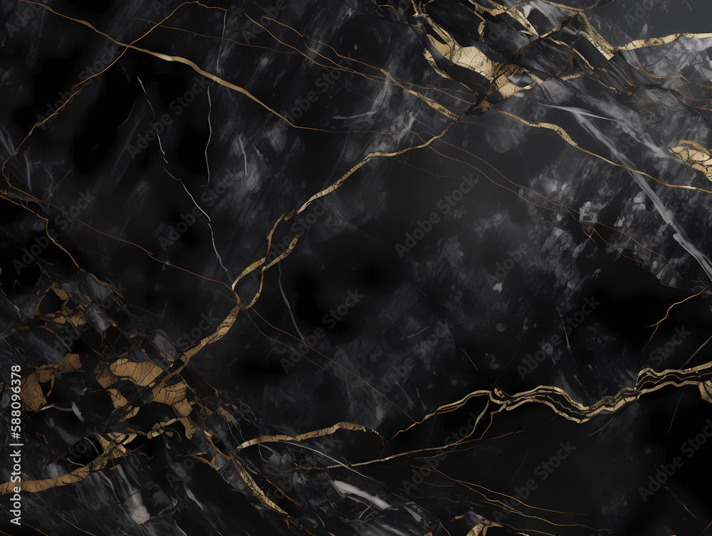Black gold marble background - texture Stock Illustration | Adobe Stock