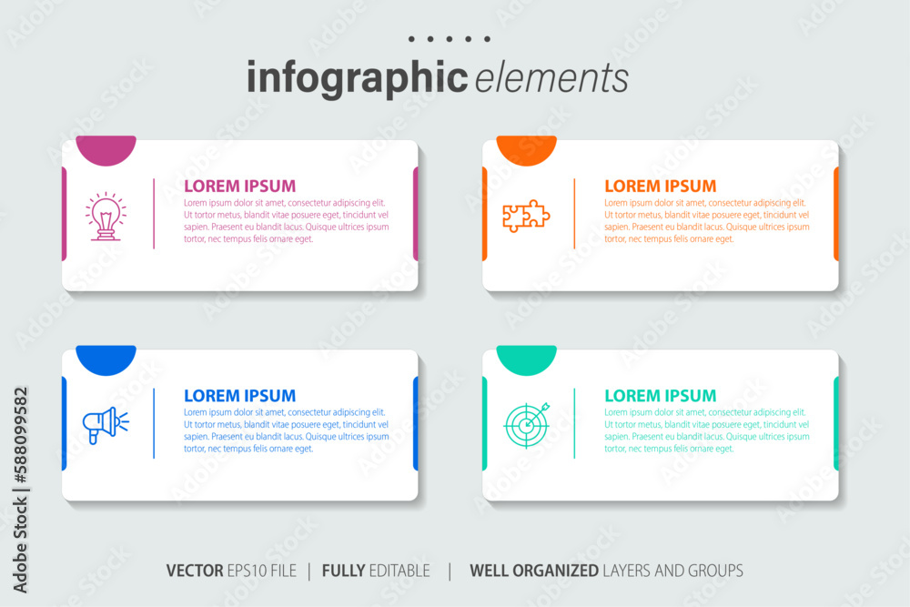 Vector infographic template
Vector infographic template