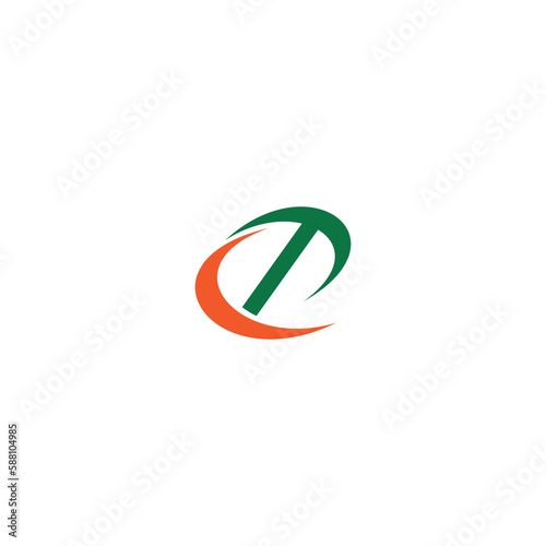 CT or TC logo and icon design