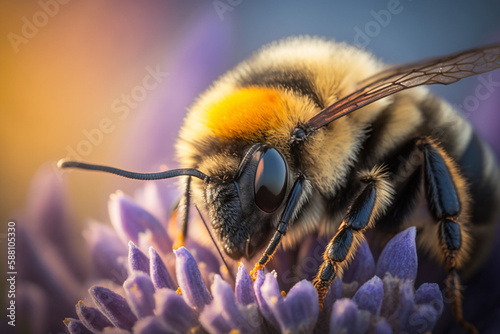 Bee on a flower