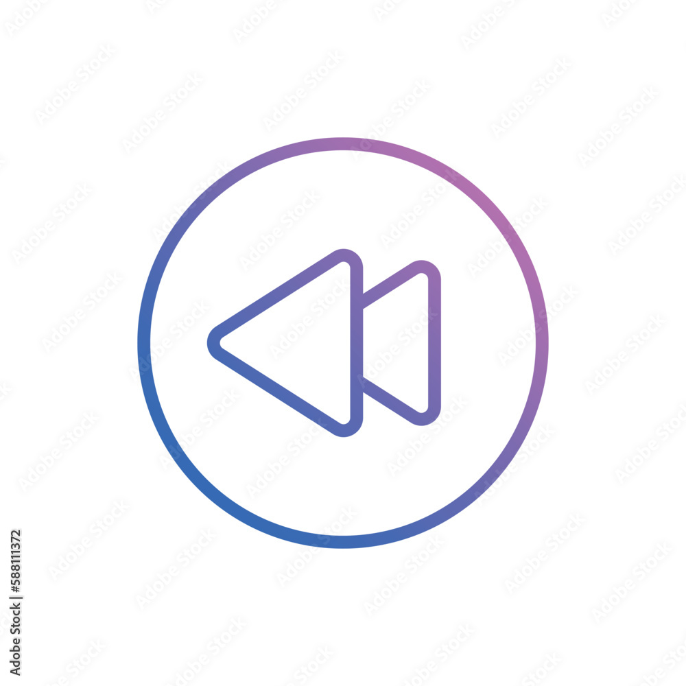 Back Arrow icon vector stock. Back Arrow icon vector stock.