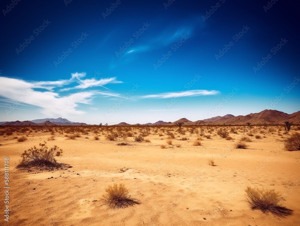 Desert landscape Desert landscape
