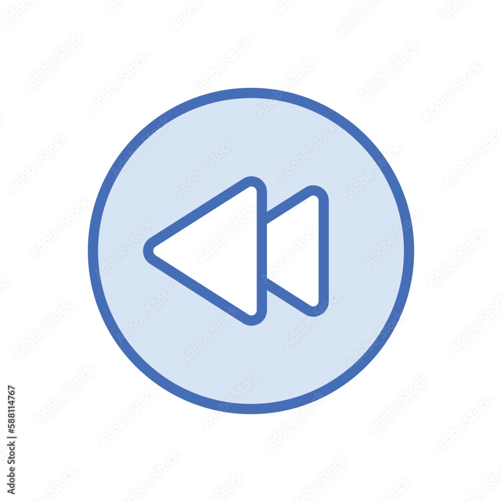 Back Arrow icon vector stock. Back Arrow icon vector stock.