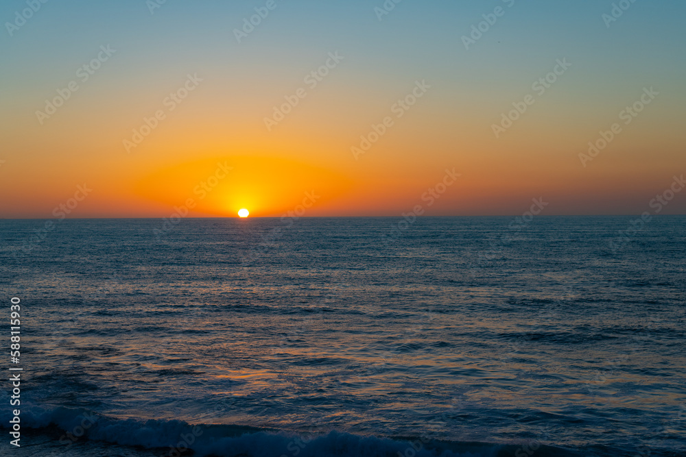 beautiful seascape at sunrise. seascape at sunrise nature. seascape at sunrise outdoor.