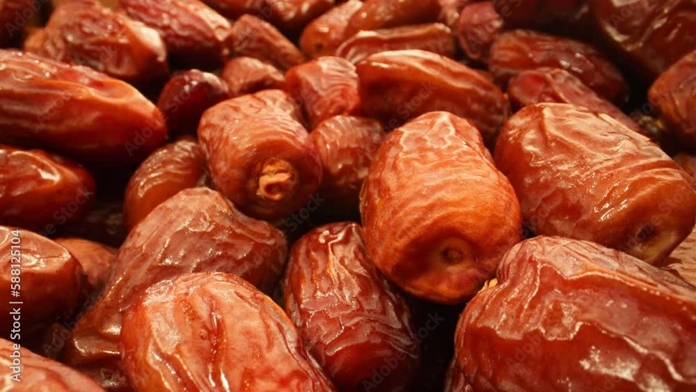 date fruit are in a box a lot of dates harvested. High quality 4k footage date fruit are in a box a lot of dates harvested. High quality 4k footage