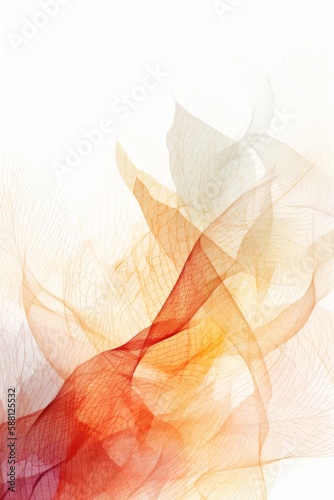 Autumn abstract background, organic lines.