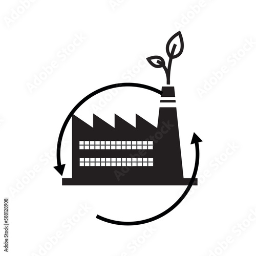 Industrial productions created with solar energy and clean resources. Clean source industrial productions.