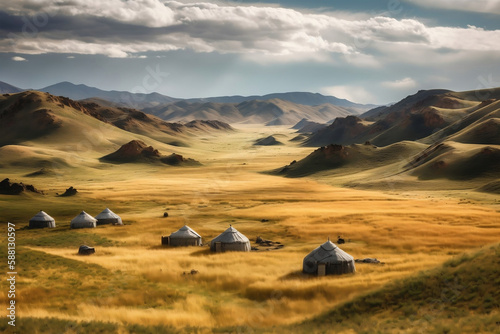 nomadic mongolian, generative ai