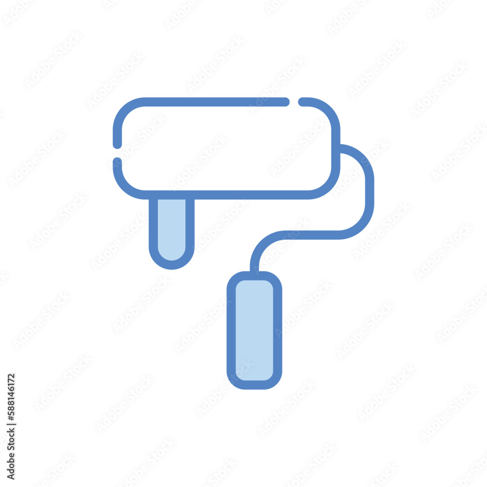 Paint Rollar icon. Suitable for Web Page, Mobile App, UI, UX and GUI design Paint Rollar icon. Suitable for Web Page, Mobile App, UI, UX and GUI design