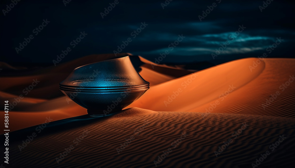 Solitude in the heat, beauty of Africa generated by AI Solitude in the heat, beauty of Africa generated by AI