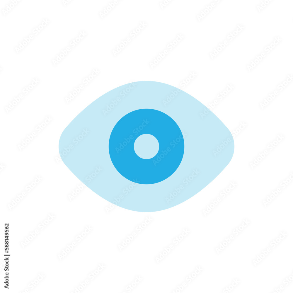 Eye icon. Suitable for Web Page, Mobile App, UI, UX and GUI design Eye icon. Suitable for Web Page, Mobile App, UI, UX and GUI design