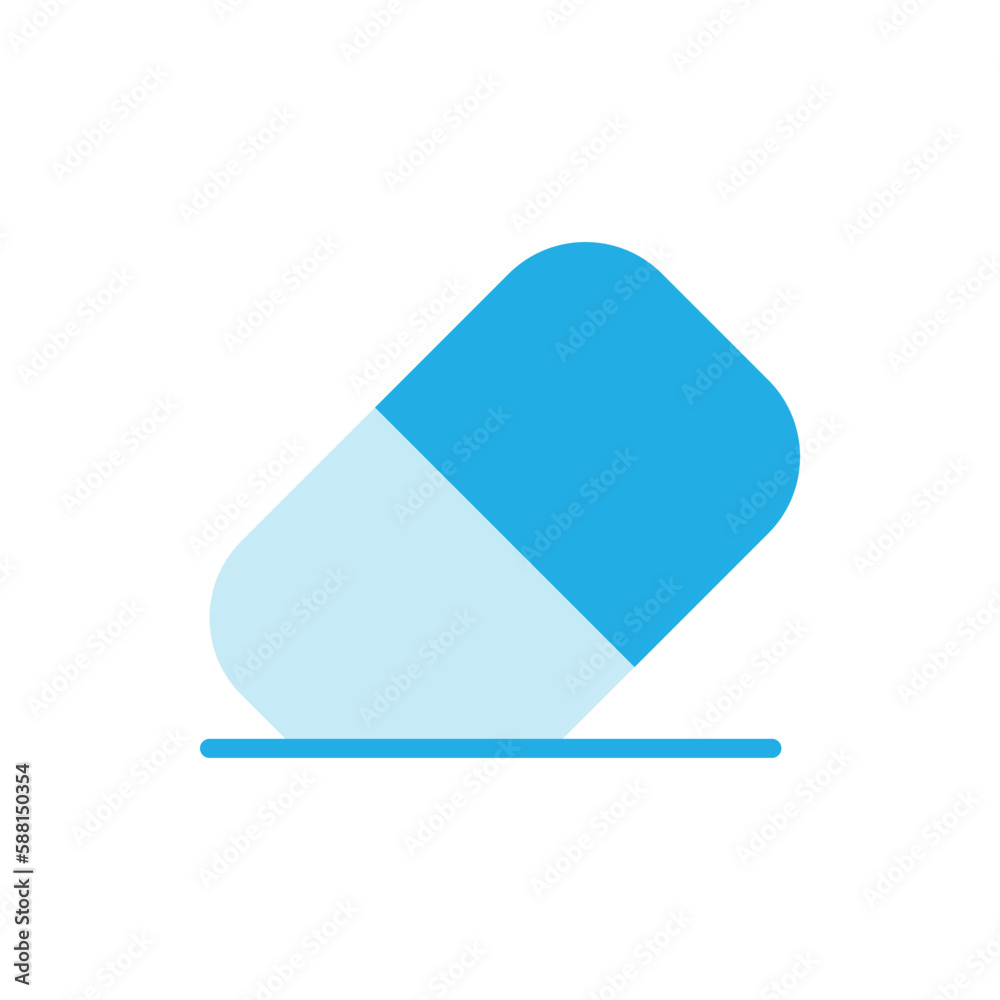 Eraser icon. Suitable for Web Page, Mobile App, UI, UX and GUI design Eraser icon. Suitable for Web Page, Mobile App, UI, UX and GUI design