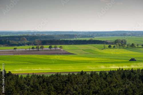 Widok na Wielkopolskę z wieży widokowej w Siekowie / View of Wielkopolska from the observation tower in Siekowo