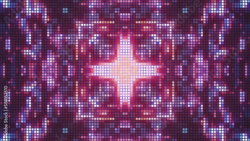 Pixel Minecraft VJ Background Loop