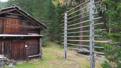 Wegelate Säge (Venezian sawmill) in Innervillgraten, Ostrirol, Austria  photo