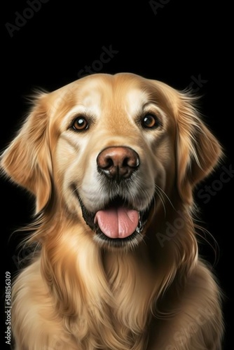Wallpaper Mural golden retriever puppy Torontodigital.ca