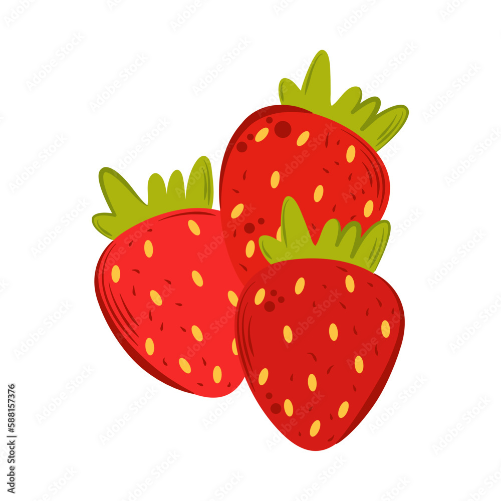 Fresh ripe strawberry Fresh ripe strawberry