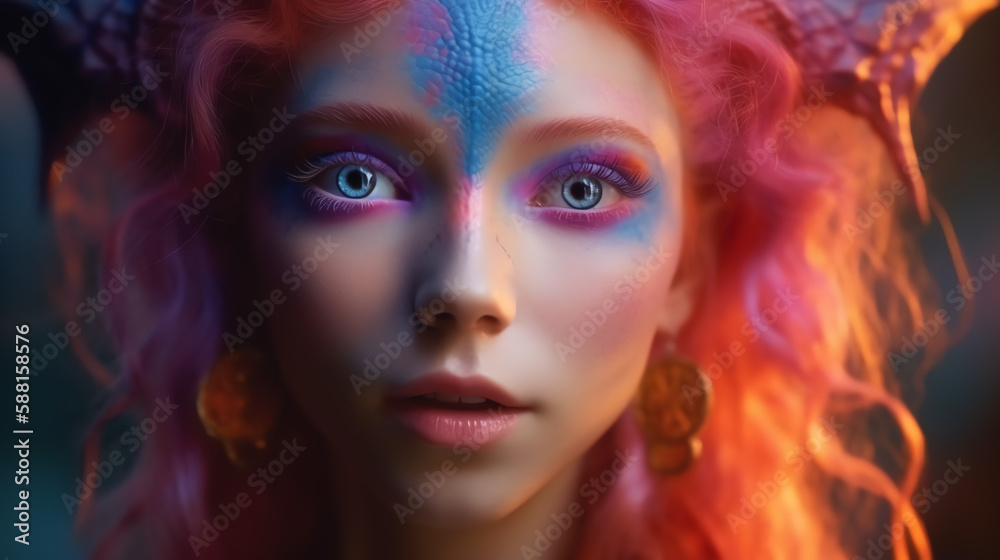 A fantasy character. Fairy tale elf princess A fantasy character. Fairy tale elf princess