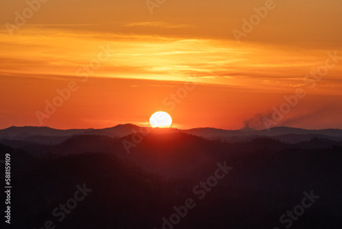 Sunset in Appalachia © Cris Ritchie Photo