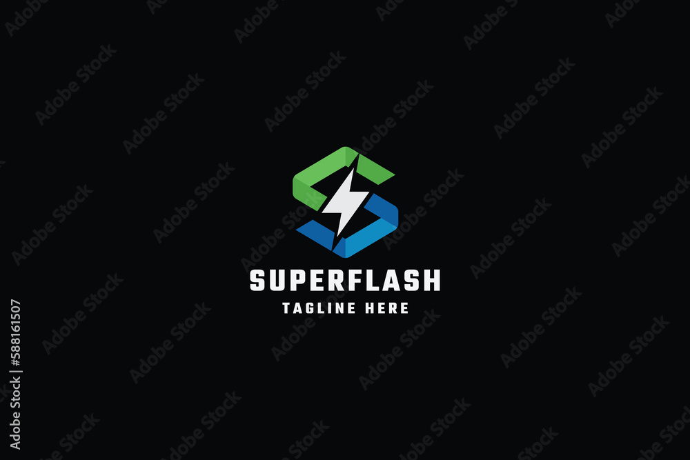 Super Flash Letter S Pro Logo Template
Super Flash Letter S Pro Logo Template