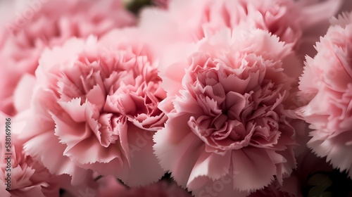 Delicate Pink Carnations