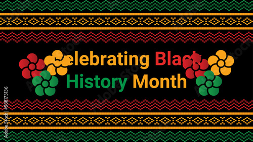 Black history month social media post