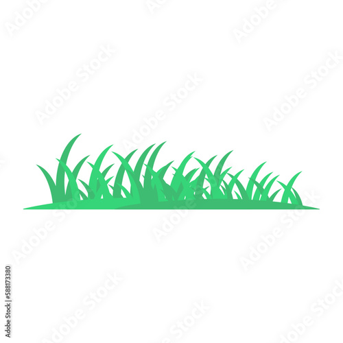 Illustration of grass vector design