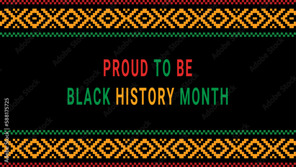 Black history month social media post