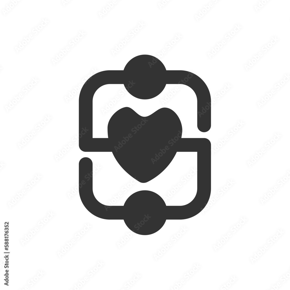 giving love logo template. Icon Illustration Brand Identity. Isolated and flat illustration. Vector graphic giving love logo template. Icon Illustration Brand Identity. Isolated and flat illustration. Vector graphic