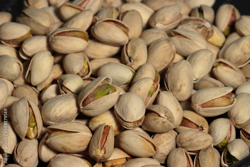 pistachio nuts background