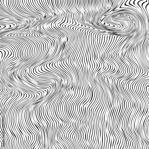 Monochrome line waves abstract background abstract lines