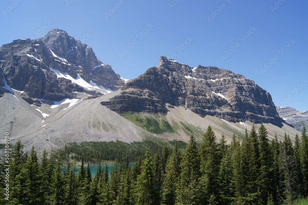 Fototapeta premium Icefields parkway national park