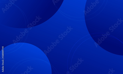 blue gradient circles shapes abstract background